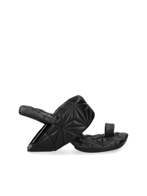 80mm Loop Hi Puffy sandals