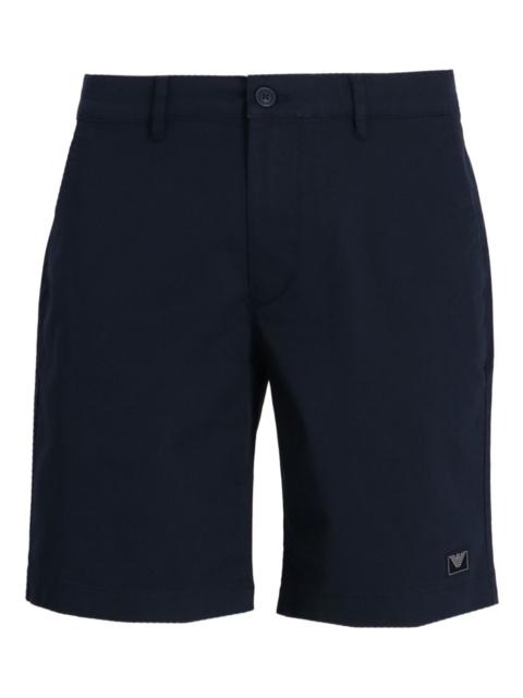 logo-patch shorts