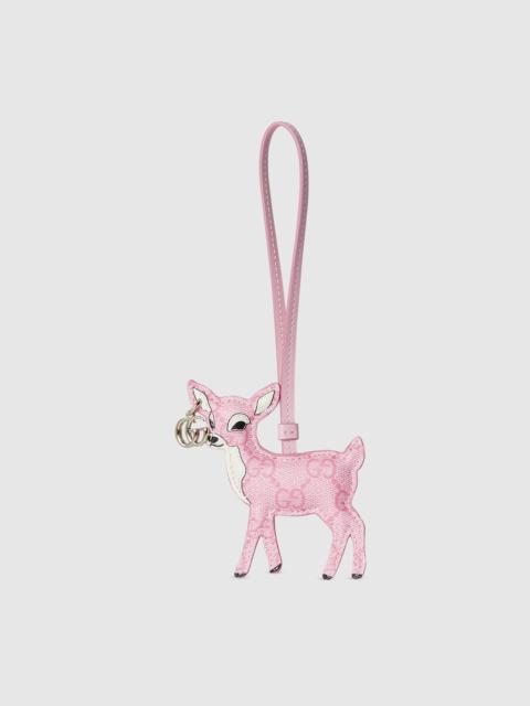 Deer-shaped bag charm