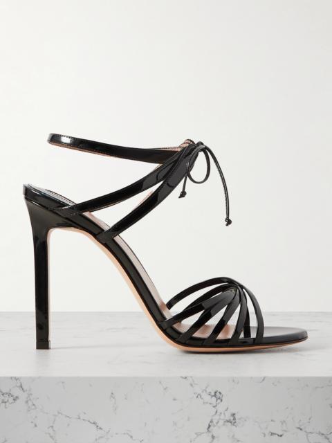 Patent-leather Sandals