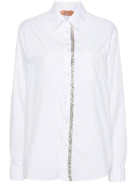 sequin-embellished shirt
