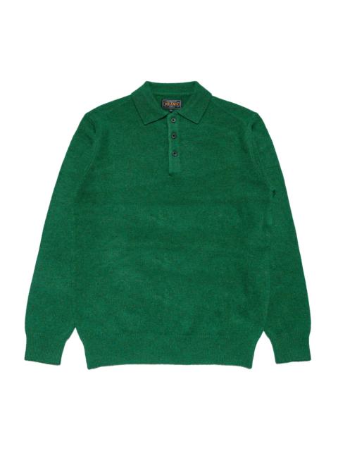 Knit Polo 9G Bright Green