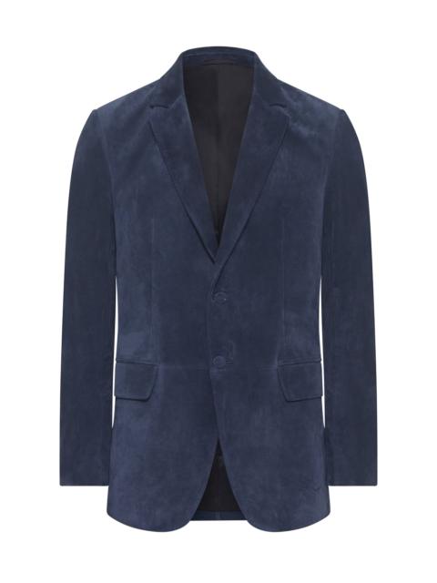 Irving Jacket in Electric Navy Suede Corduroy