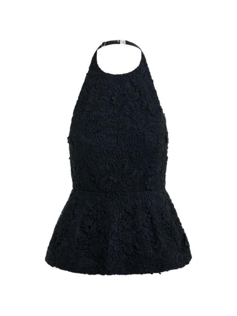 Jarot floral-lace blouse