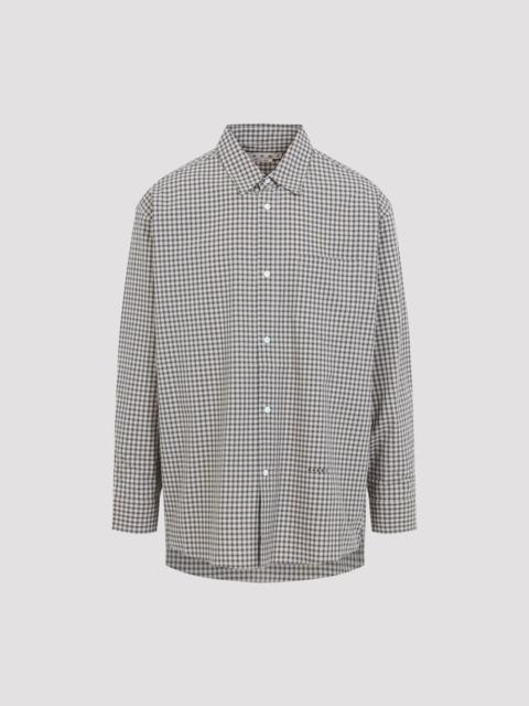 Marni Micro Check Pattern Shirt