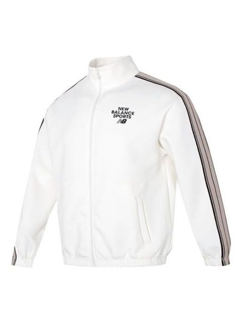 New Balance Sport Club Coat 'White Black Red' 6DD12043-IV