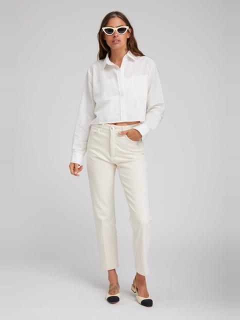 EARHART CROPPED STRAIGHT LEG DENIM