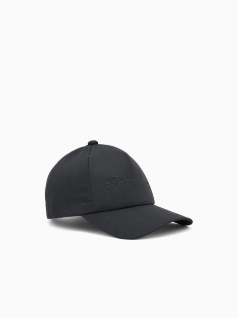 BASEBALL CAP WITH EMPORIO ARMANI EMBROIDERY
