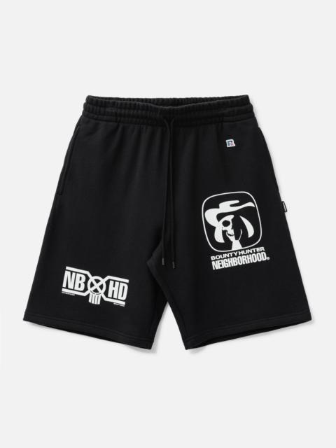 NH X BOUNTY HUNTER X RUSSELL ATHLETICS . SWEAT SHORT PANTS