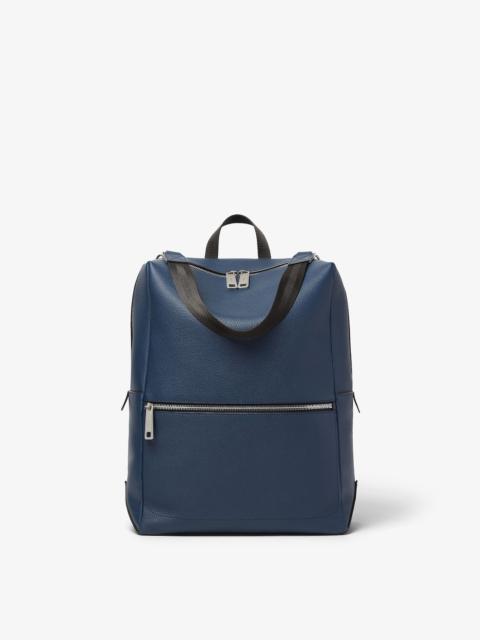 Fendi Lui Backpack Dark blue leather backpack