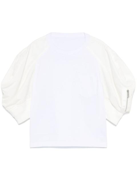 short puff-sleeves T-shirt