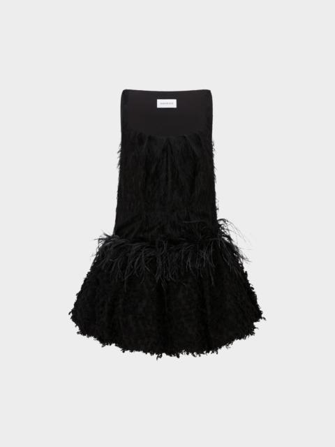 LASA DRESS IN FINE TEXTURE