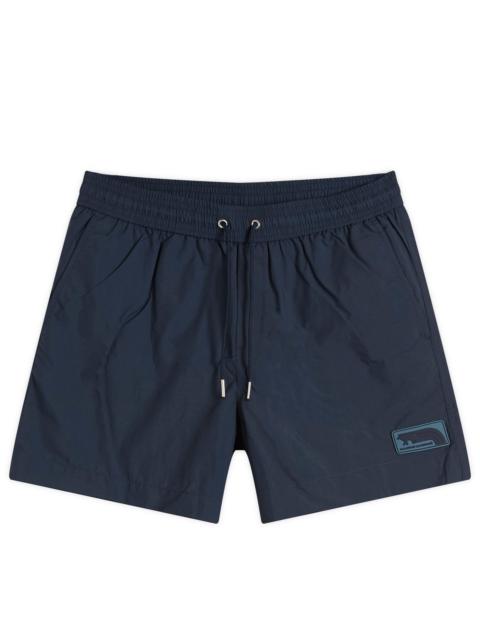 Maison Kitsune Flash Fox Swim Shorts