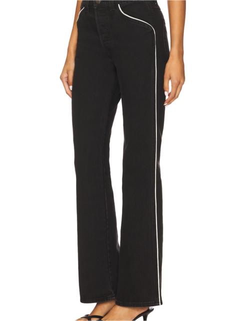 Wedgie Boot Piping Jeans