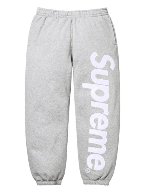logo appliqué track pants