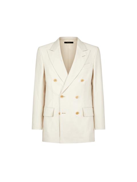 SILK COTTON CANNETE ATTICUS JACKET