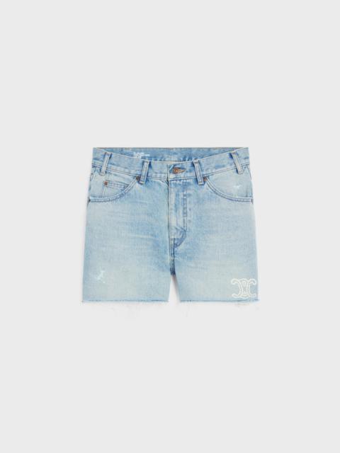 skate shorts in sweet honey wash