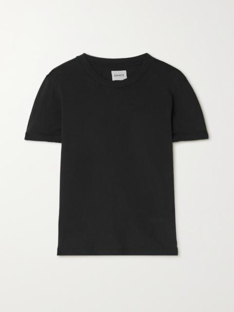 Emmylou Cotton-jersey T-shirt