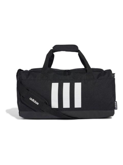 adidas 3-Stripes Duffel Bag Small 'Black White' GE1237