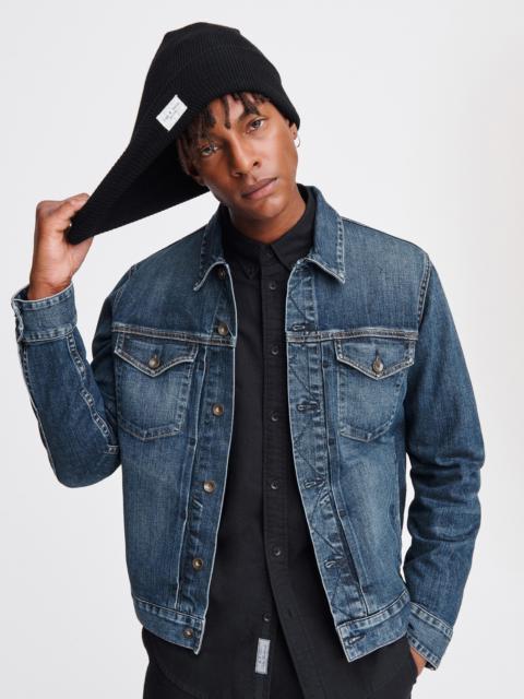 rag & bone Definitive Jean Jacket Classic Fit Mid Indigo Jacket ...