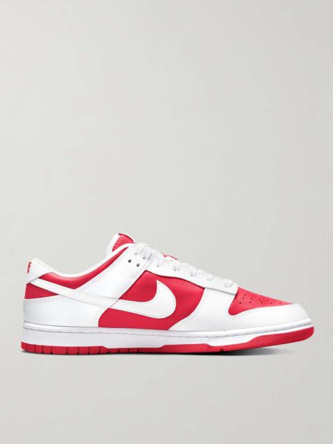 Dunk Low Leather Sneakers