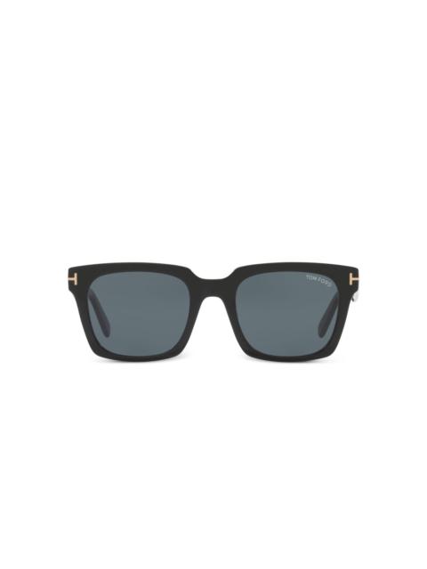 square-frame sunglasses