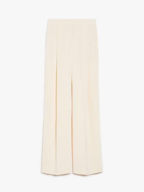 KLAUS Crêpe de Chine trousers