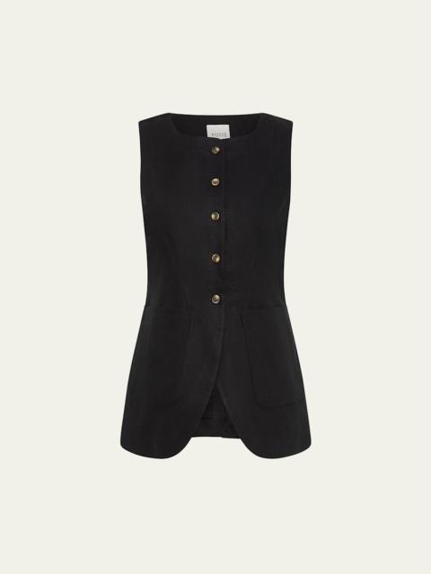 Emma Linen Vest