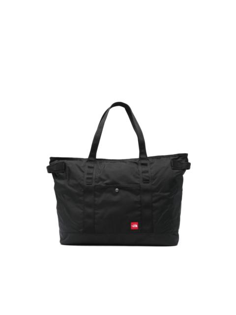 large RB logo-patch tote bag