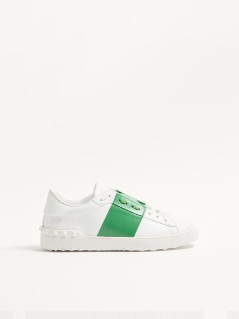 CALFSKIN OPEN SNEAKER