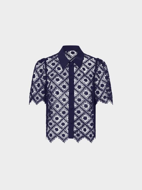 Addison Tile Lace Top