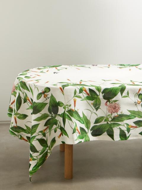 + Beto Val Large Printed Linen Tablecloth