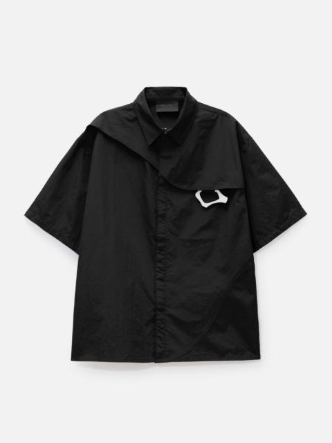 SHORT SLEEVE NYLON SHIRT WITH CARABINER