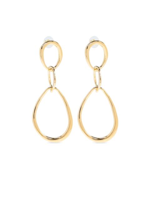 oversize pendant earrings