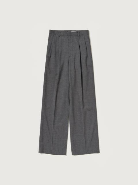 SUMMER TWIST CASHMERE PORA TWO-TUCK SLACKS