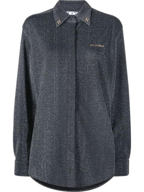 glitter Arrow plaque shirt