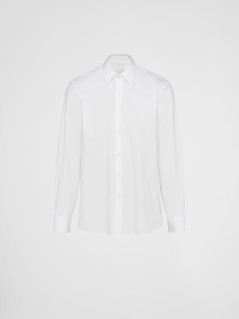 Stretch cotton shirt