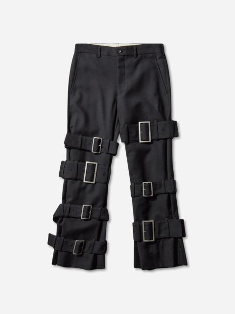 Men's Buckle Trousers Black