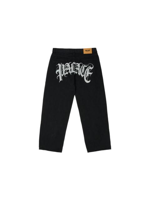 Palace El Script P90 Baggy Jean Black