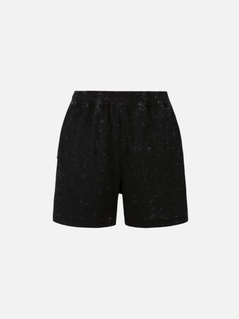 Reversible Washed Relax Fit Jersey Shorts