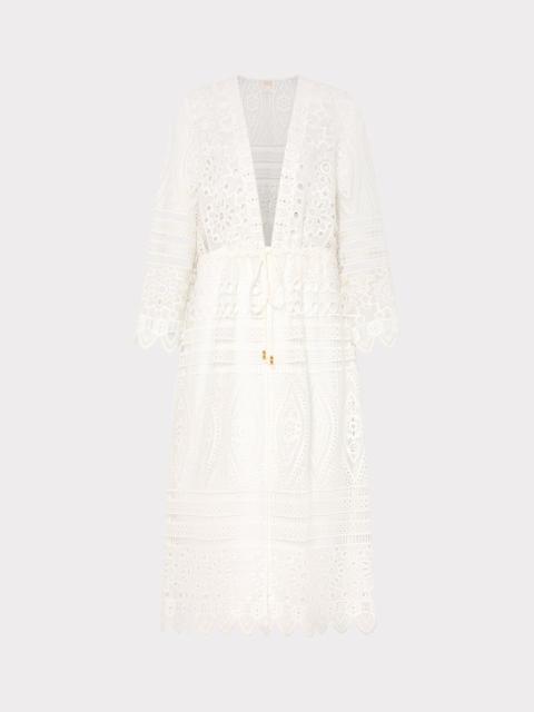 Tiered Lace Cover-Up