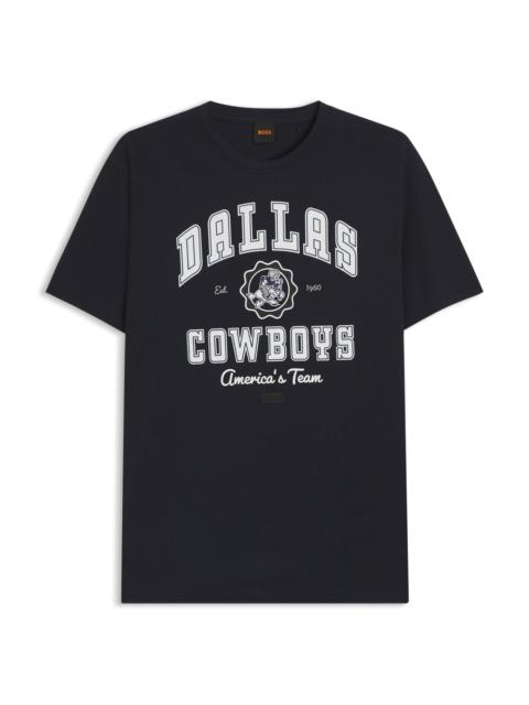 BOSS X DALLAS COWBOYS T-SHIRT WITH ALTERNATIVE LOGO