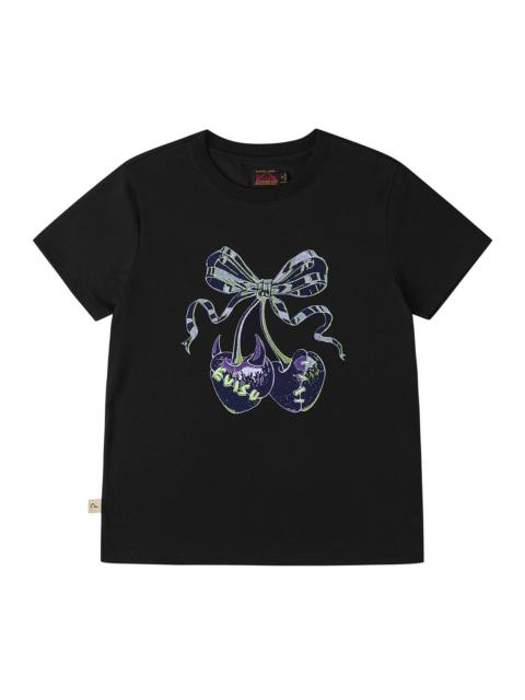 Cherry Bow Printed T-Shirt
