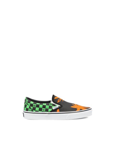 x Vans Classic checkered palm sneakers
