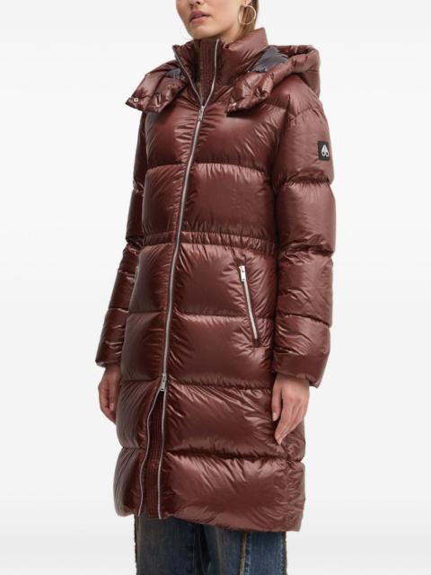 padded hooded jacket