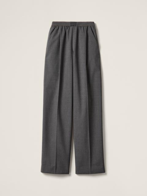 Superfine wool pants