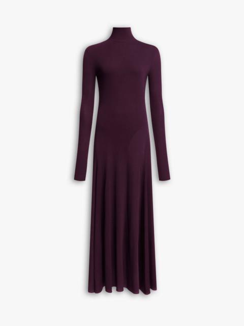 FLUID JERSEY HEART DRESS