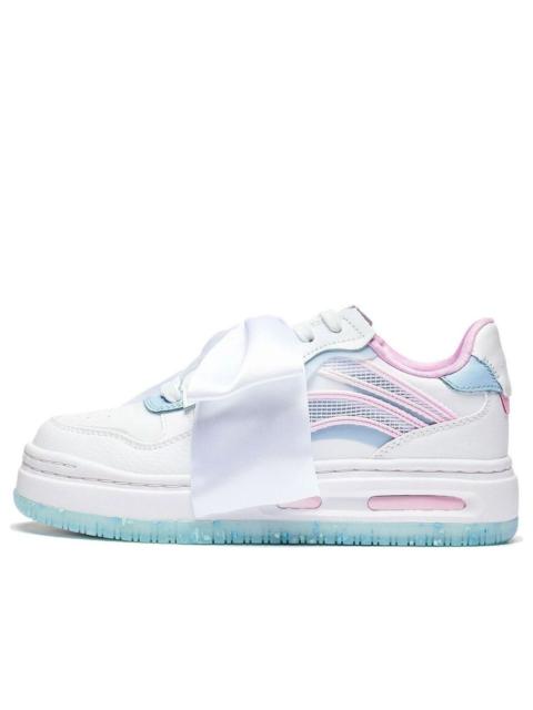 (WMNS) Li-Ning Future C1 Shoes 'White Pink Blue' AGCT038-4