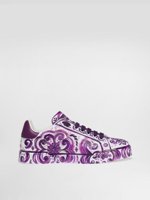 Majolica-print Portofino light strobel sneaker