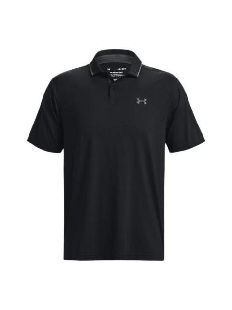 Under Armour Iso Chill Logo Polo Shirt 'Black' 1377364-001